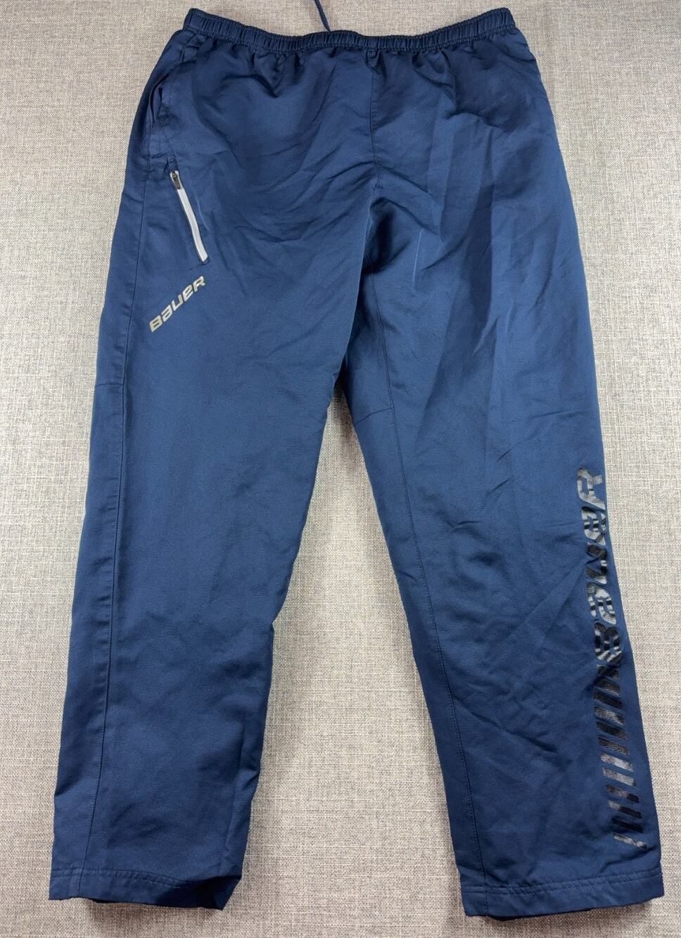 Bauer Supreme Lightweight Hockey Warm Up Pants Mens XL Navy Blue 1056678